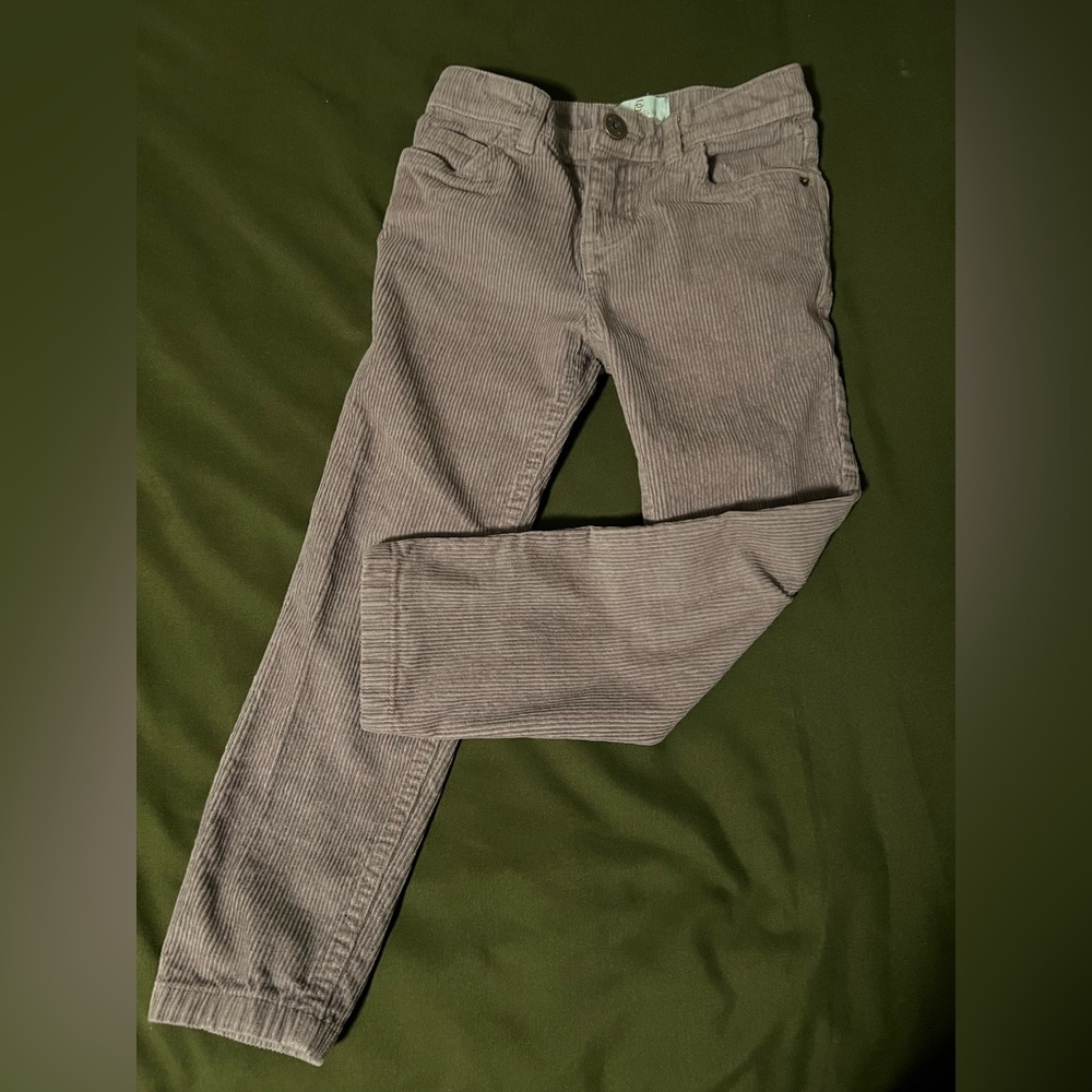 Gray Corduroy Pants